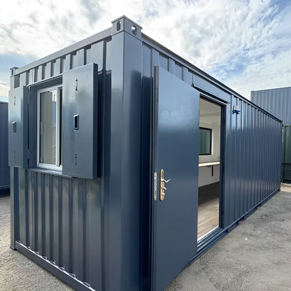 21ft x 8ft Custom Cabin Office / Canteen | Picture Windows | Portable Building