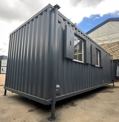 24 x 9Ft Anti Vandal Cabin | Office, Canteen, Toilet | 10KVA Generator