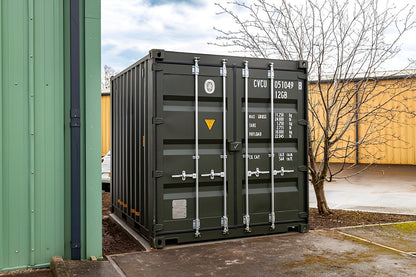 10Ft X 8Ft Shipping Container (One Trip) – Green