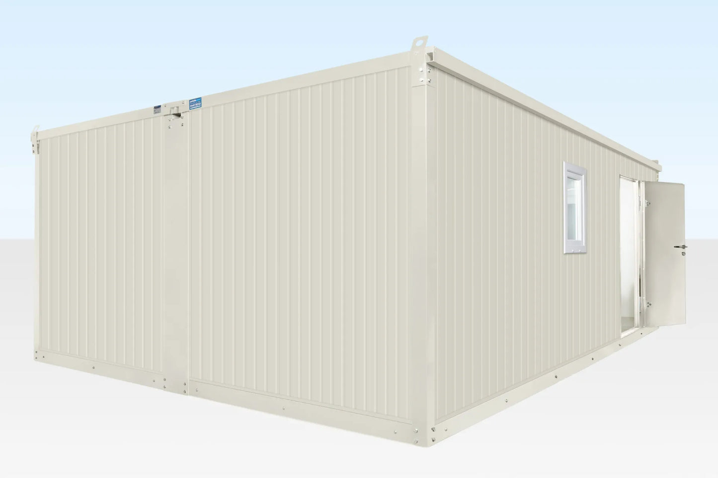 6.5M X 4.6M Side Linked Flat Pack Container Office
