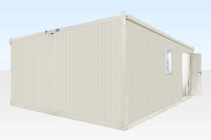 6.5M X 4.6M Side Linked Flat Pack Container Office