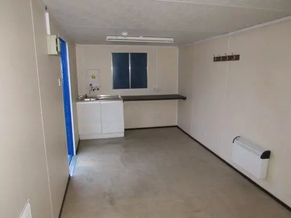 20ft x 7ft 6in Steel Mobile Anti-Vandal Office