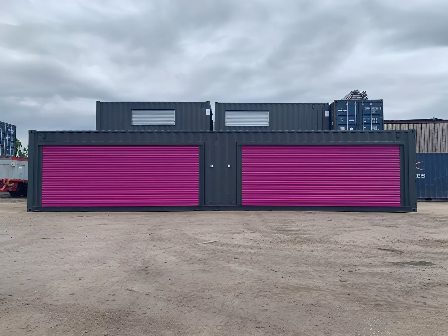 40Ft x 8Ft Shipping Container With Double Roll-Up Doors