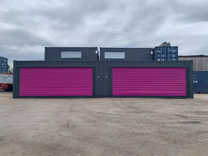 40Ft x 8Ft Shipping Container With Double Roll-Up Doors