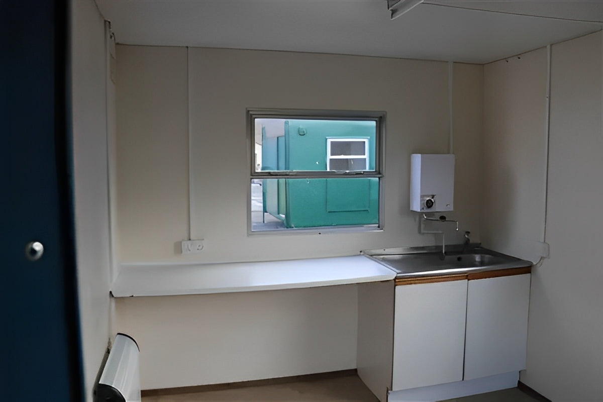 12Ft x 8Ft Steel Anti-Vandal Canteen Cabin