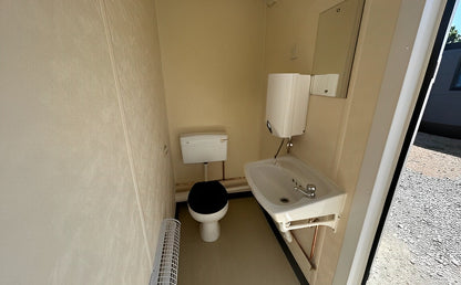 12Ft x 9Ft 2+1 Jackleg Toilet Cabin