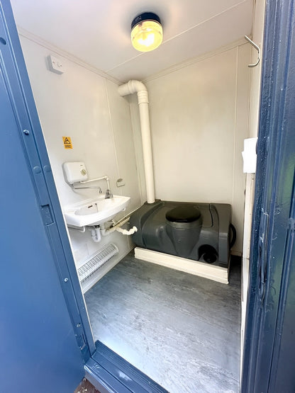 24 x 9Ft Anti Vandal Cabin | Office, Canteen, Toilet | 10KVA Generator