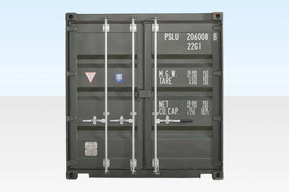 20Ft Shipping Container (One Trip) – Dark Green