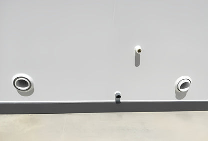 Dual Portable Toilet And Bathroom (Mobile Restroom w Sink 110V)