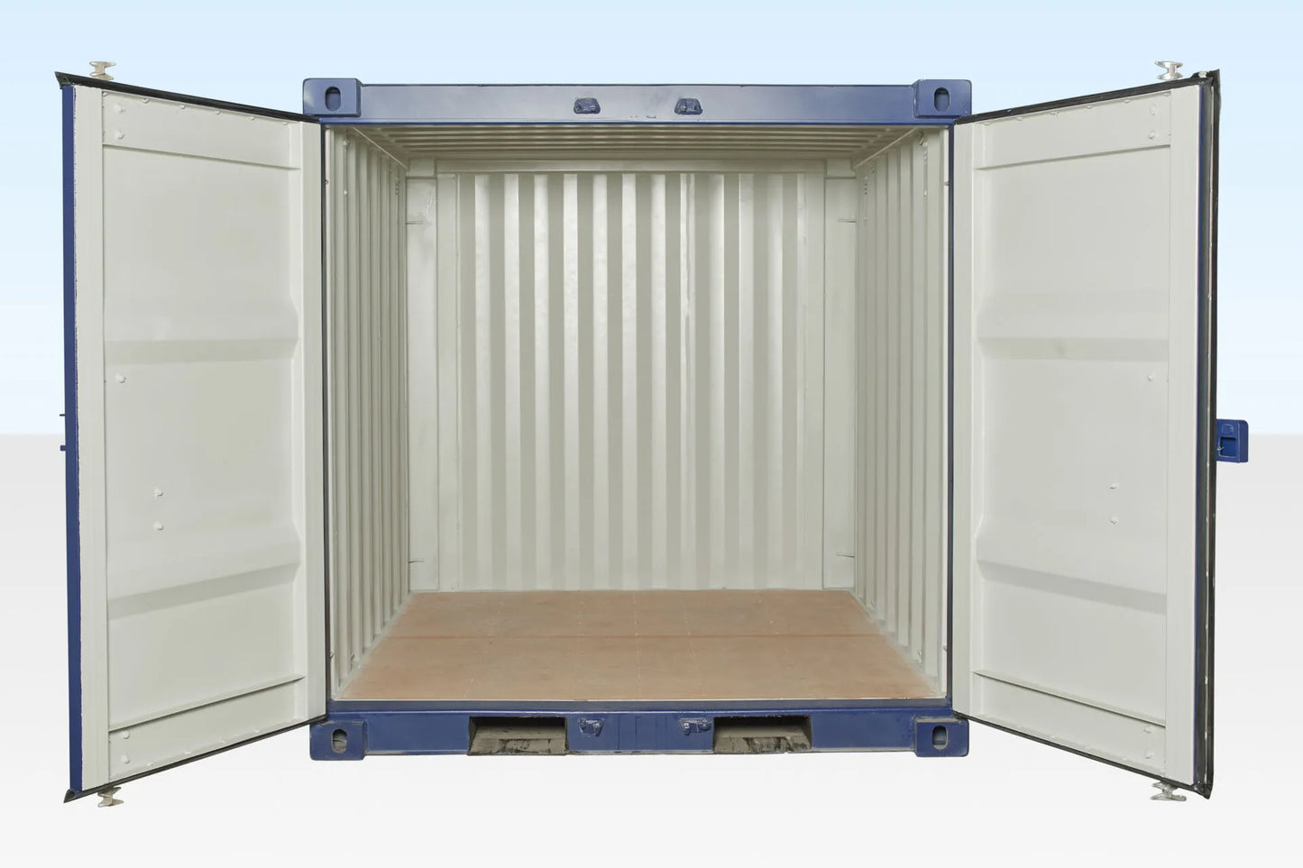 8Ft Shipping Container One Trip Blue