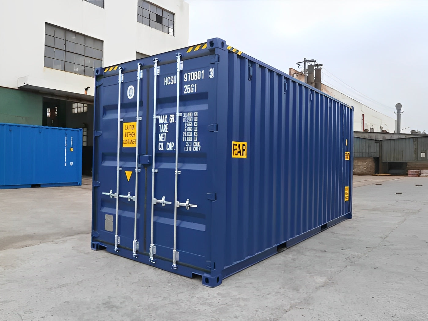 20Ft X 8Ft Tunnel Container (Double End Door) One Trip