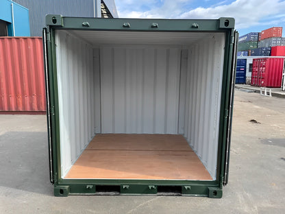 8Ft One Trip Shipping Container (Green)