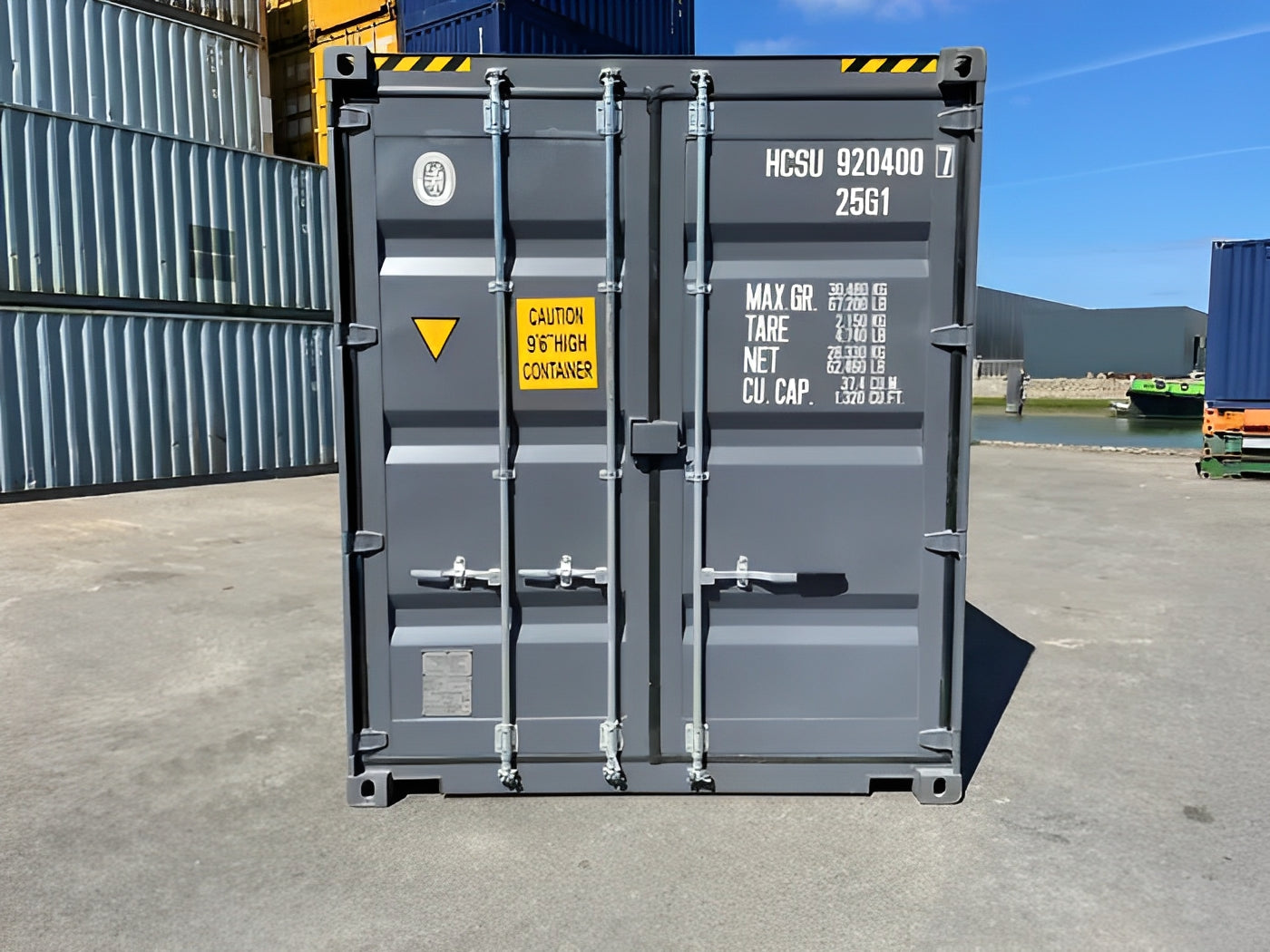 20Ft High Cube Container – One Trip (9FT 6′ High)