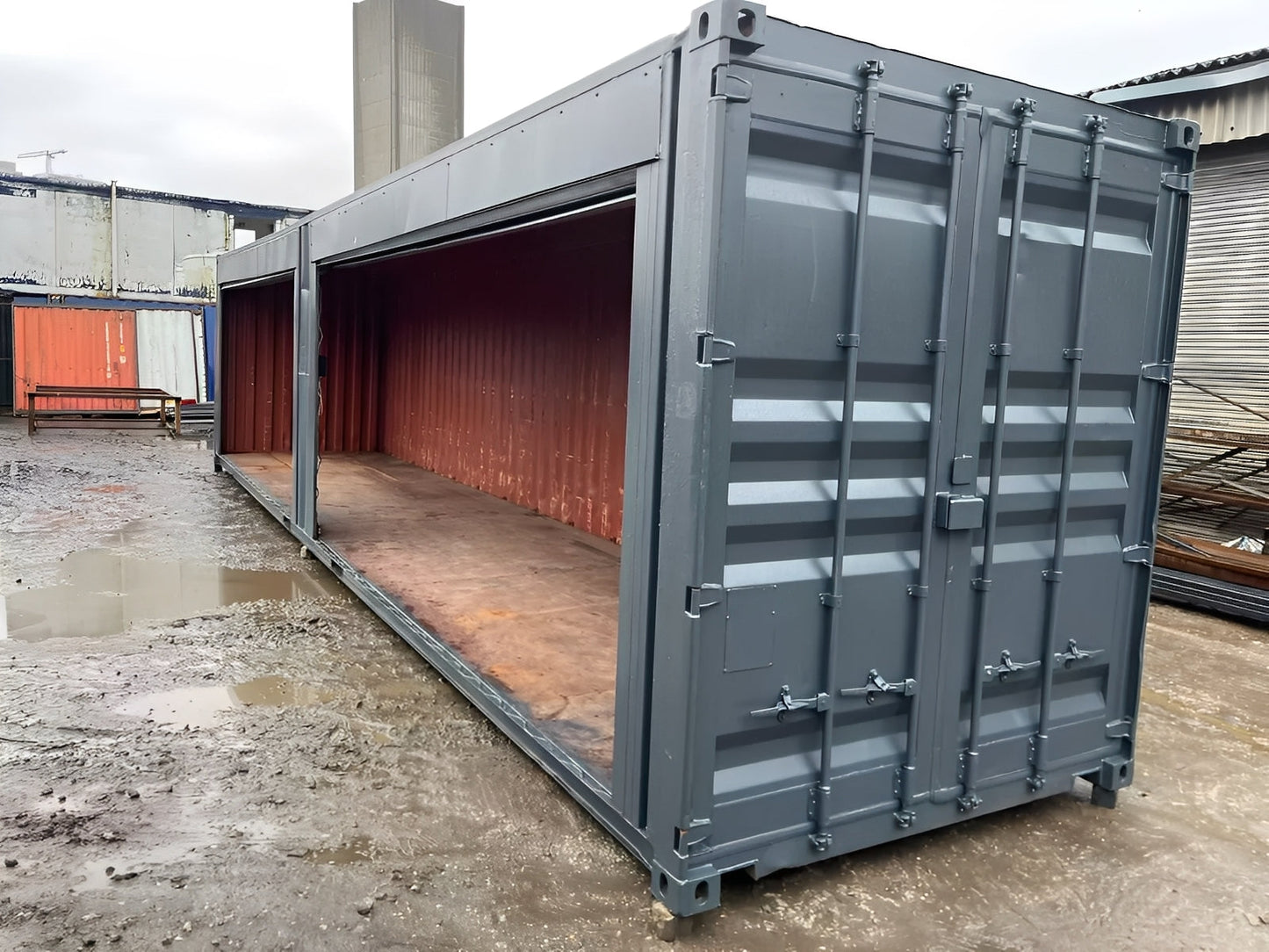 40Ft x 8Ft Shipping Container With Double Roll-Up Doors
