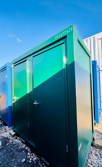 8Ft x 5Ft Double Mains Toilet 1+1 (Green)