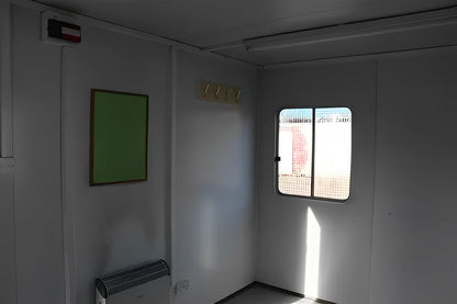 12Ft x 8Ft Steel Anti-Vandal Office Cabin