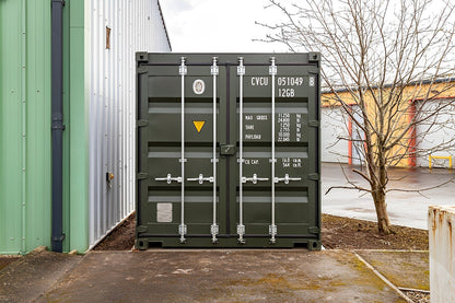 10Ft X 8Ft Shipping Container (One Trip) – Green