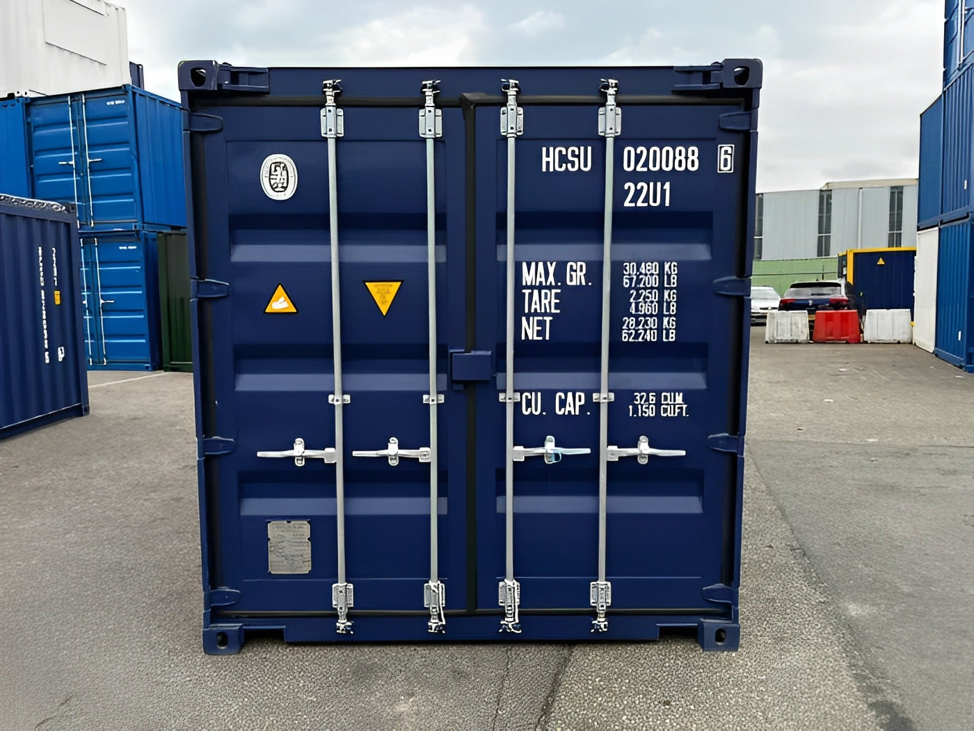20Ft X 8Ft Used Shipping Container Open Top