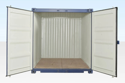 10Ft X 8Ft Shipping Container (One trip) – Blue