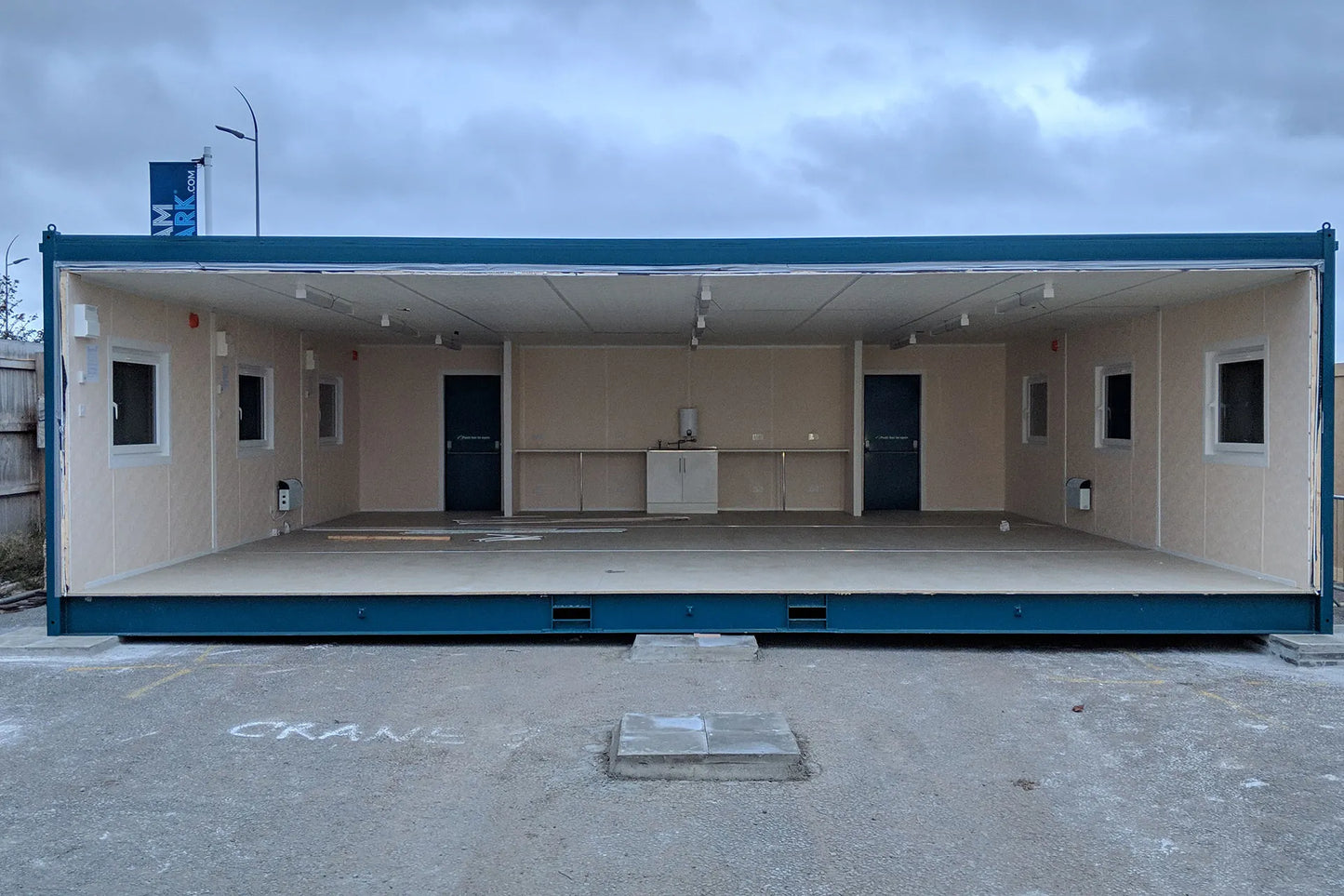 (3 Bay) Anti-Vandal Modular Building