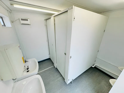 12 x 9ft Anti Vandal 2 + 1 Toilet Block