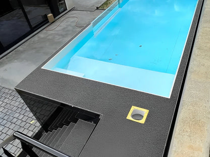 20ft Shipping Container Swimming Pool with Convenient Side Staircase