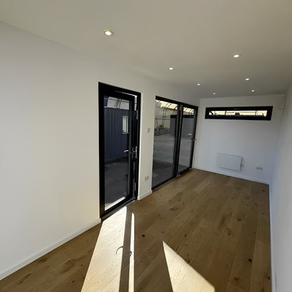 20ft x 8ft Custom Shipping Container Converted Office | Portable Building | Garden Office